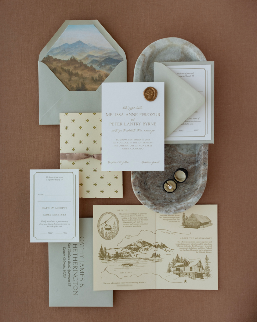 Wedding Stationery with Morgan Riley Design