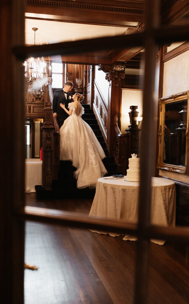 wedding at Loose Mansion